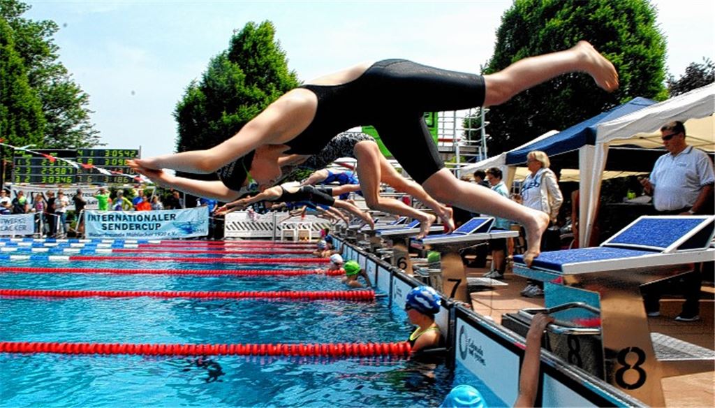 Schwimmer lieben das Mühlacker Wasser