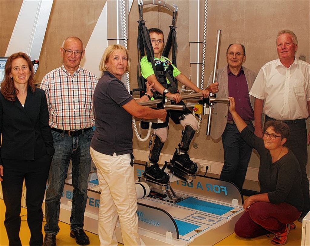 Mit dem Roboter laufen lernen