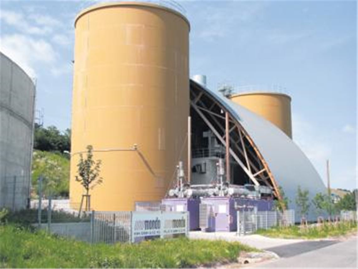 Neuer Besitzer: Die Pelletsanlage vor den Toren von Pforzheim, die bislang von der Unomondo Pellets GmbH&Co.KG betrieben wurde, gehört inzwischen zur ZG Raiffeisen Karlsruhe. 
Foto: p