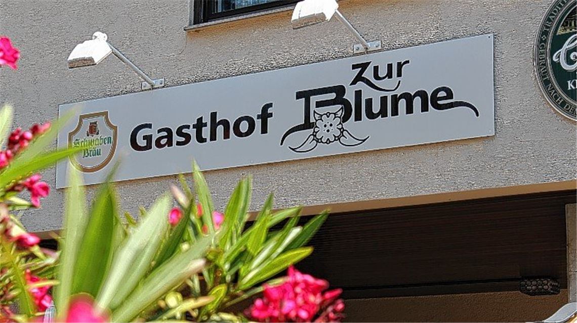 Gasthof zur Blume steht zum Verkauf
