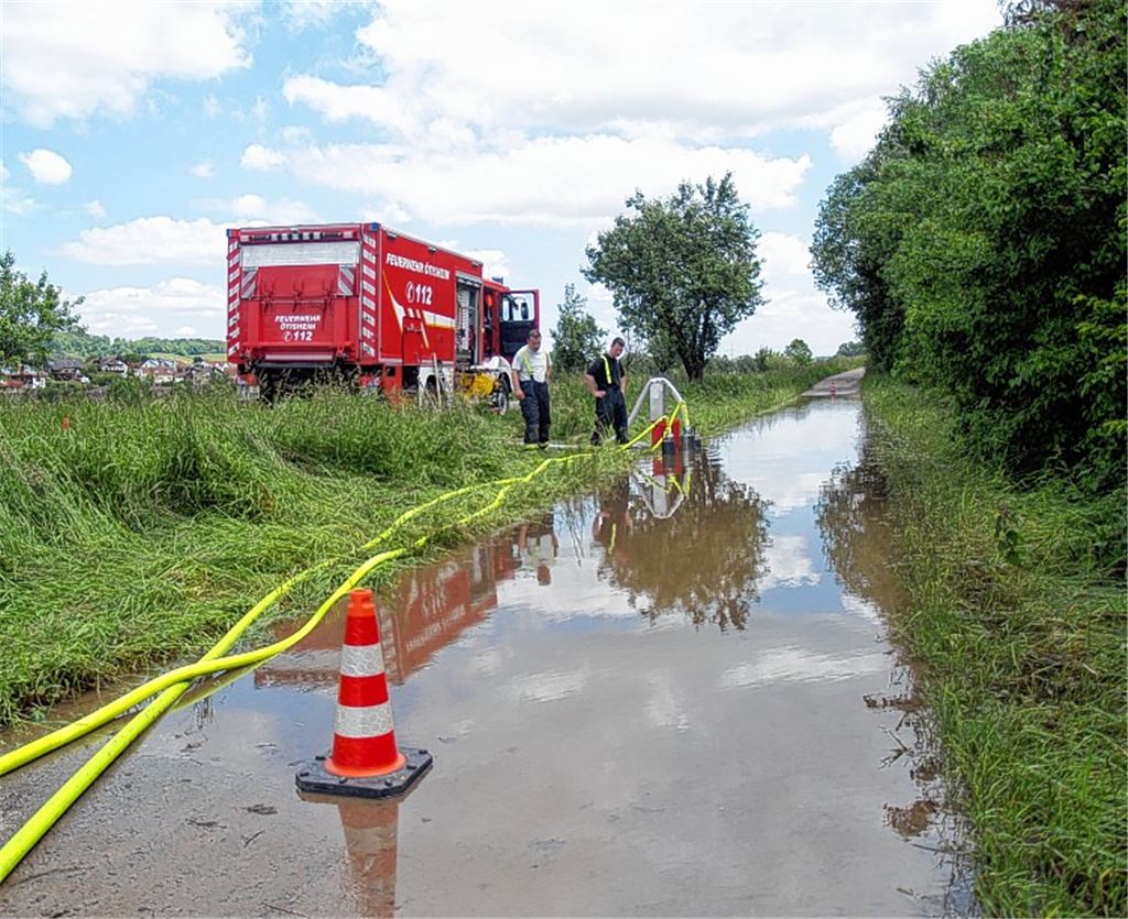 Neuerlicher Überflutungseinsatz.