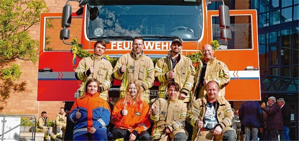Neues Feuerwehrauto Neues Feuerwehrauto