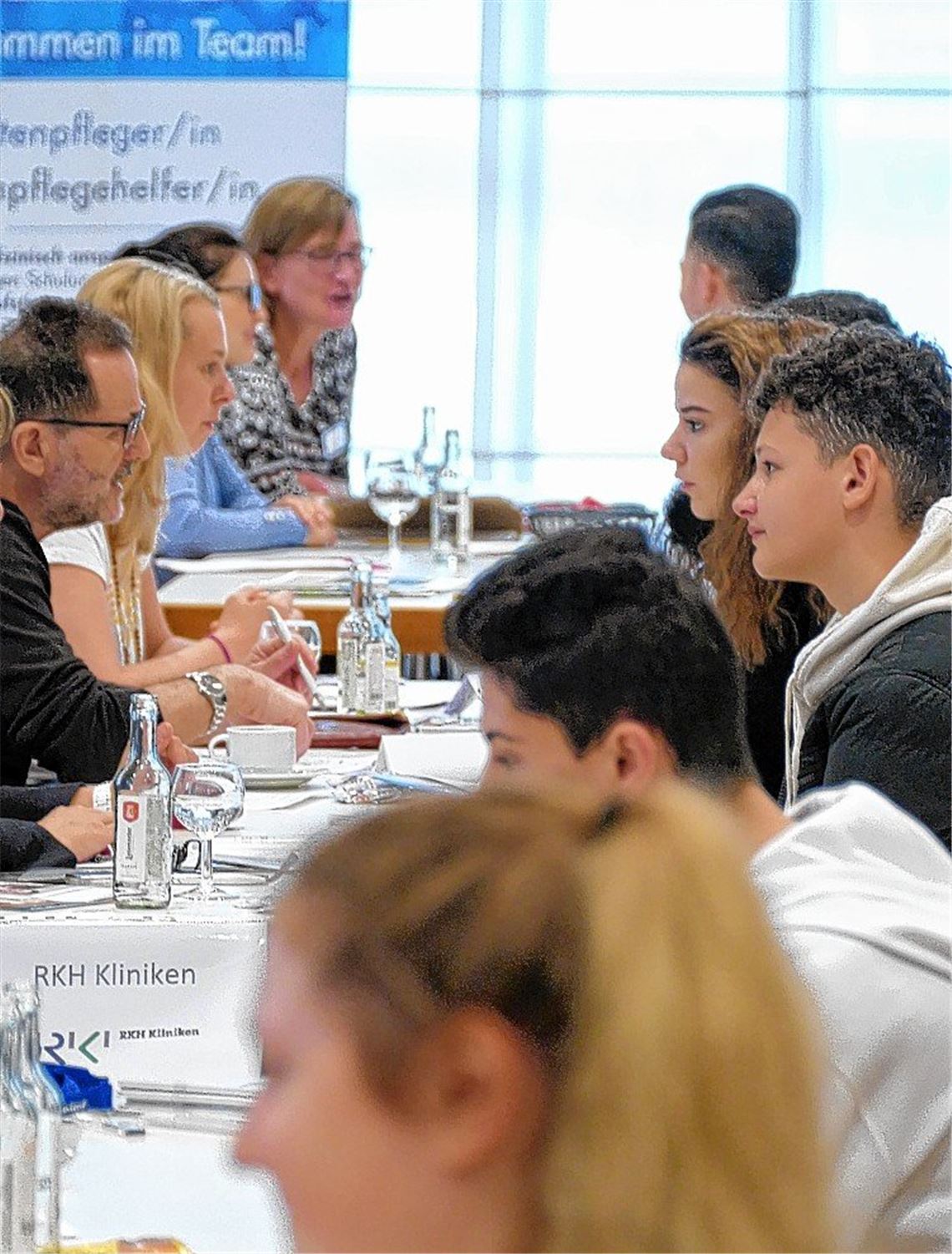 Speed-Dating für den beruflichen Schulterschluss Speed-Dating für den beruflichen Schulterschluss