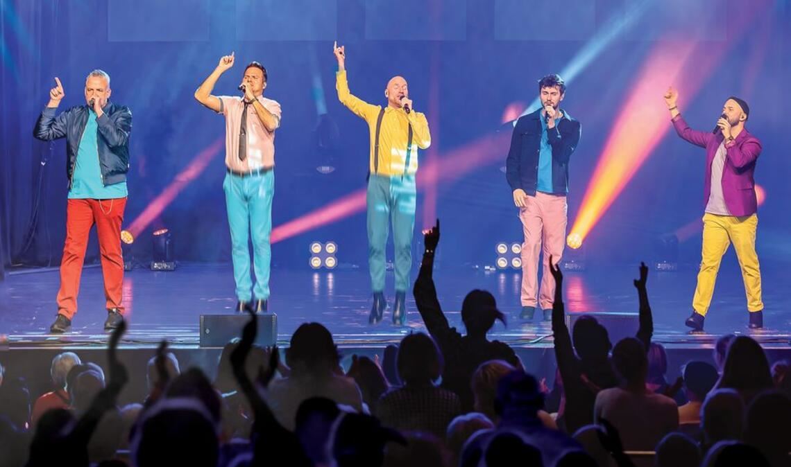 Neues Programm: „Alte Bekannte“, die Nachfolger der „Wise Guys“. Foto: privat
