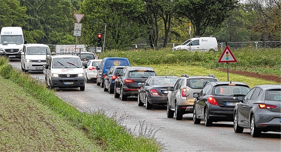 Geduldsprobe für Autofahrer