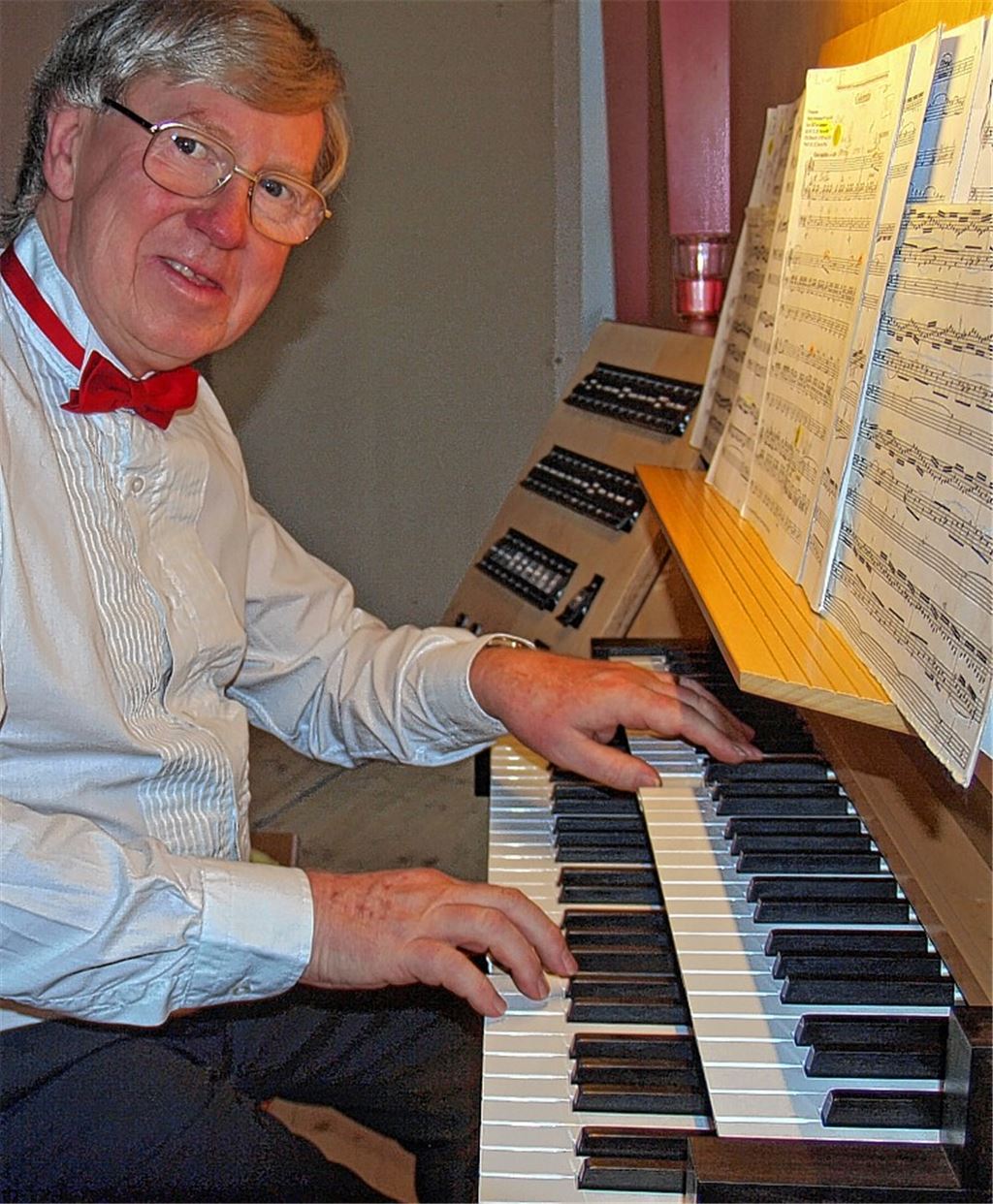 Neuseeländer, der gerne in Mühlacker zu Gast ist: Orgel-Virtuose Martin Setchell.