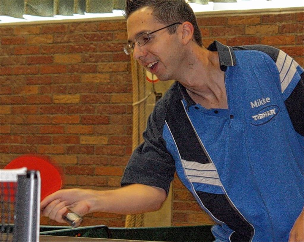 Neuzugang Michael Grimmeisen verstärkt in der Rückrunde den TSV Großglattbach im mittleren Paarkreuz.  Foto: Westermann