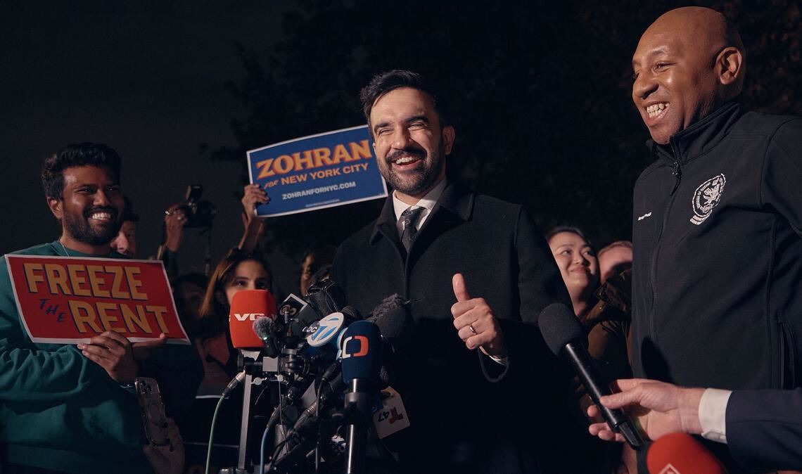 New York wollte am Dienstag (Ortszeit) einen neuen Bürgermeister wählen.