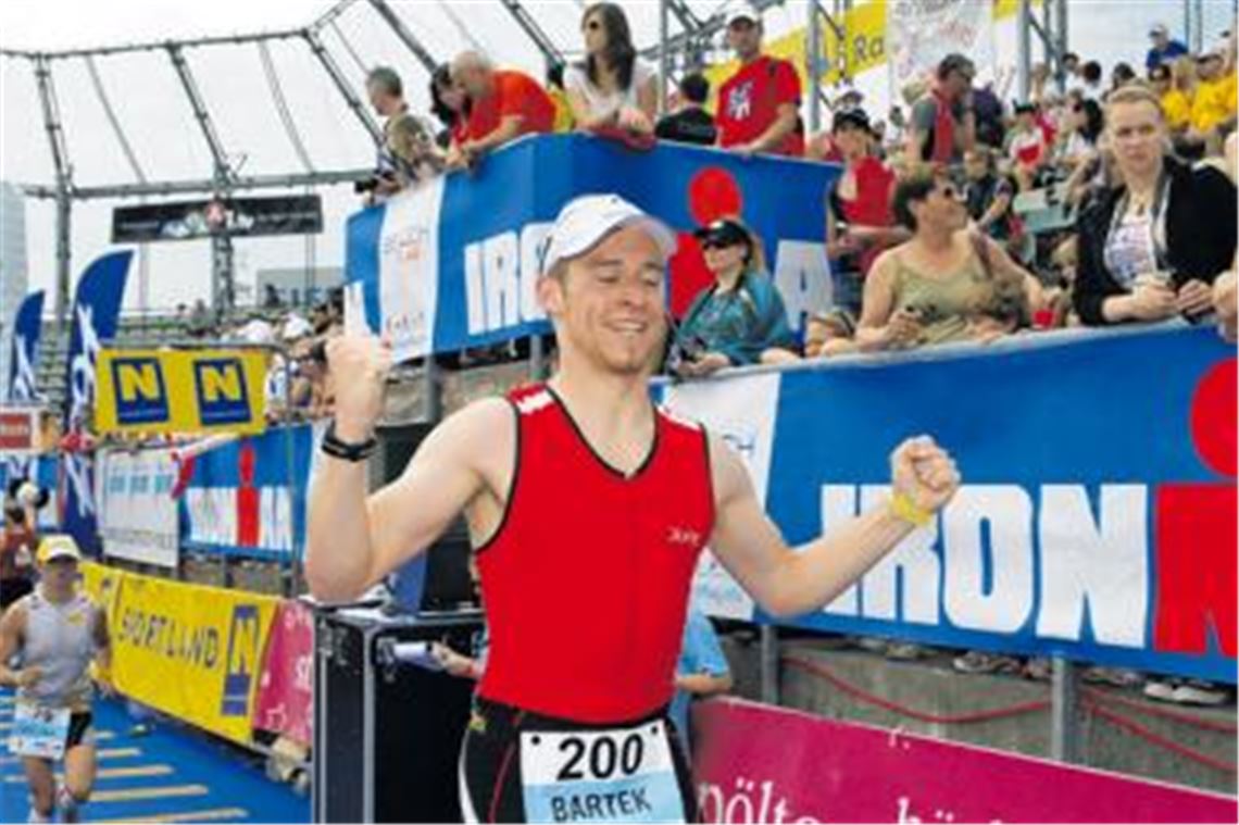 Nicht auf Siege kommt es Bartek Czulak an, sondern auf die eigene Leistung. Wie beim Halb-Ironman in Sankt Pölten 2009, wo er mit 5:06 Stunden seine persönliche Bestleistung aufstellte. Foto: p