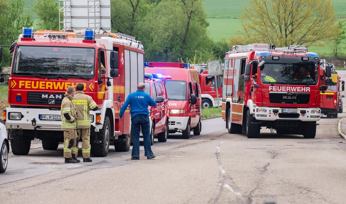 Nicht bei jedem Kleinstbrand, der jedoch einen Großeinsatz auslösen kann, werden Patienten und Klinik-Personal informiert. Foto: Archiv
