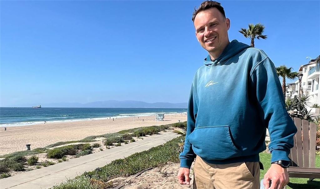 Nicht ganz so schön wie im Stuttgarter Westen: Oscar-Anwärter Michael Ralla in seiner Wahlheimat Manhattan Beach in der Nähe von Los Angeles.