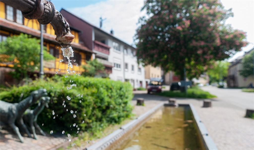 Nicht nur am sogenannten Eselbrunnen ist eine Wasserentnahme zu Reinigungszwecken ab sofort verboten. Foto: Fotomoment