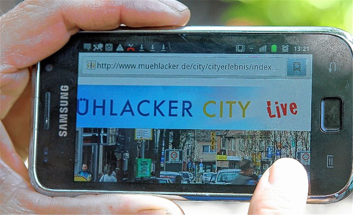 Nicht nur auf dem Gartenschaugelände, sondern in der ganzen Innenstadt kostenfrei dank WLAN ins Internet gehen: Das könnte in Mühlacker bald Realität werden. Foto: Kollros