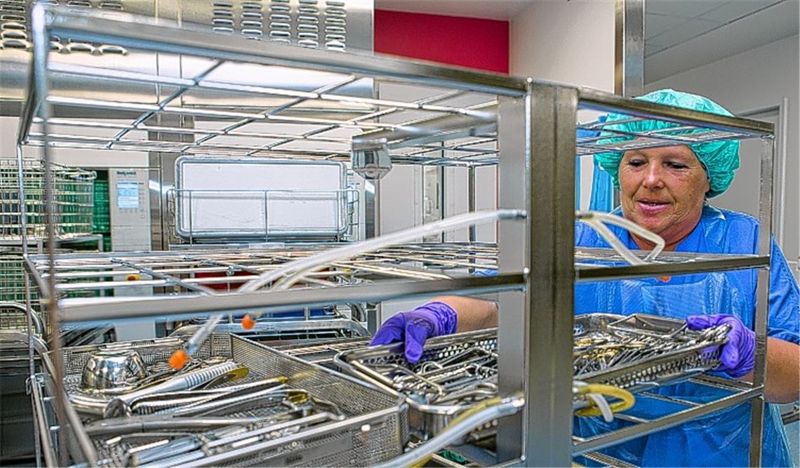 Nicht nur das Thema Hygiene wird in der Klinken-Holding großgeschrieben. Die Krankenhäuser versuchen kontinuierlich, die Patientensicherheit zu verbessern. Foto: Benjamin Stollenberg