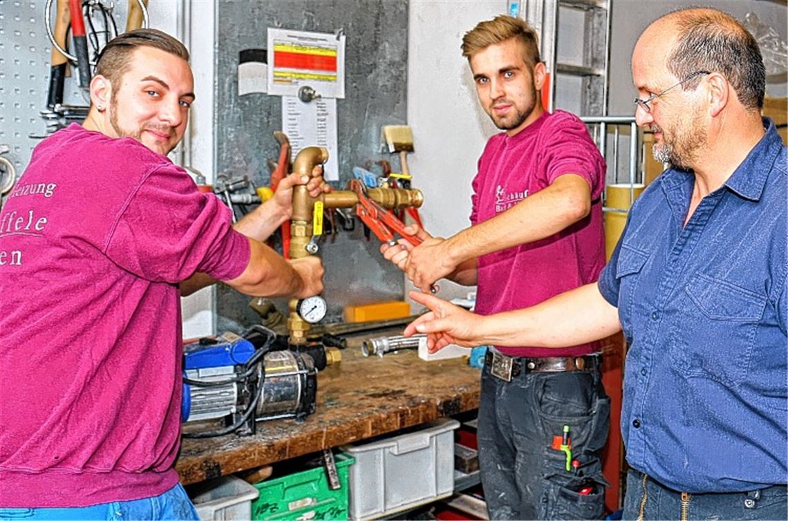 Firma investiert in ihre Fachkräfte