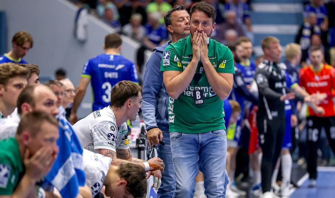 Nicht zu fassen: Frisch-Auf-Trainer Ben Matschke.