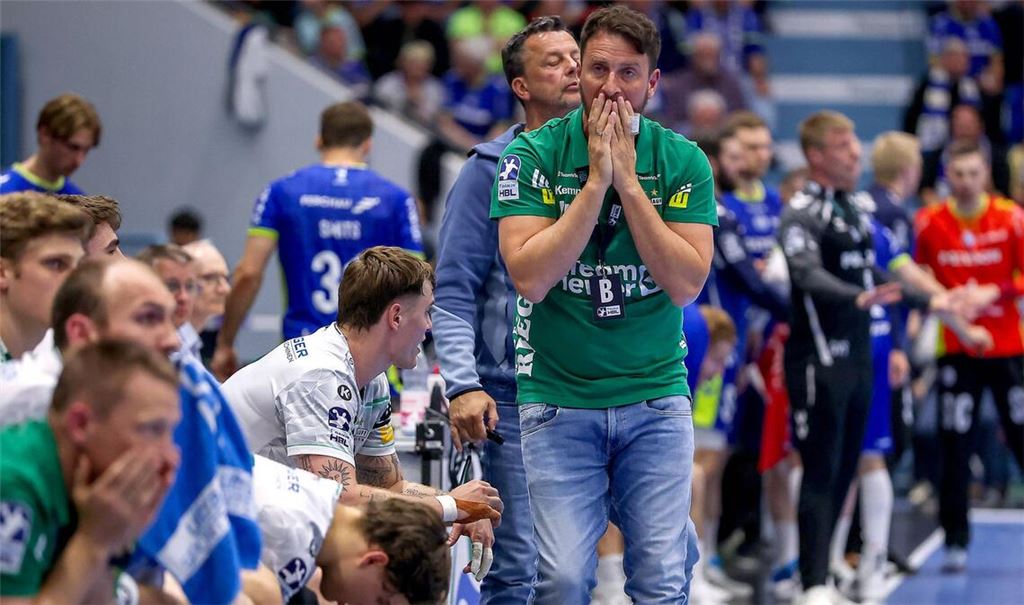 Nicht zu fassen: Frisch-Auf-Trainer Ben Matschke.