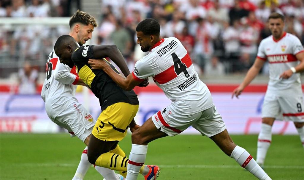 Nicht zu halten vom VfB: Torjäger Guirassy wechselte 2024 von Stuttgart nach Dortmund. (Archivbild)