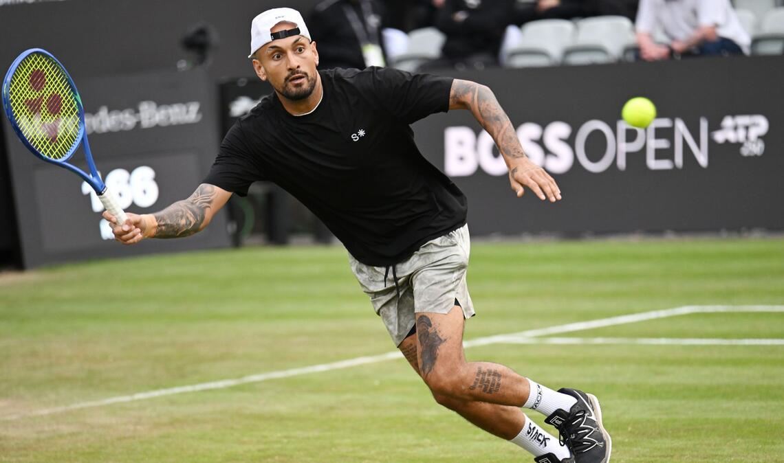 Nick Kyrgios in Aktion (Archivbild).
