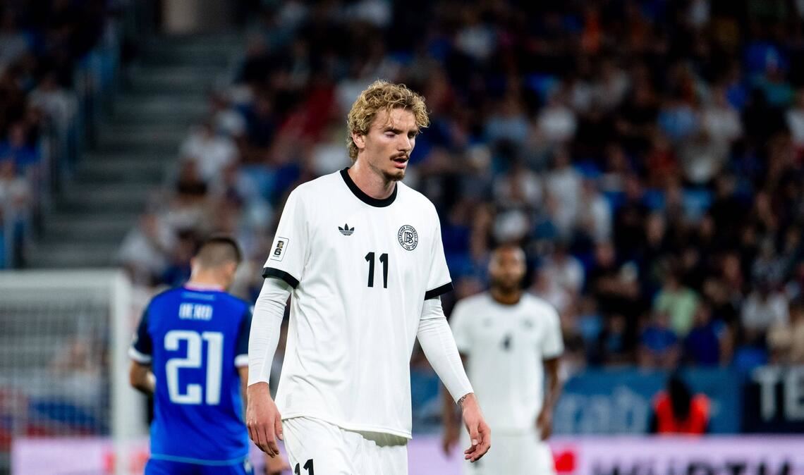 Nick Woltemade (Note 4,5): Bereitete die Führung durch Serge Gnabry vor (7.). Kam dann zweimal im Strafraum nicht zum Abschluss. Blieb engagiert, den Nachweis internationaler Klasse muss Nick Woltemade aber erst noch erbringen. Nach einer Stunde war Dienstschluss.