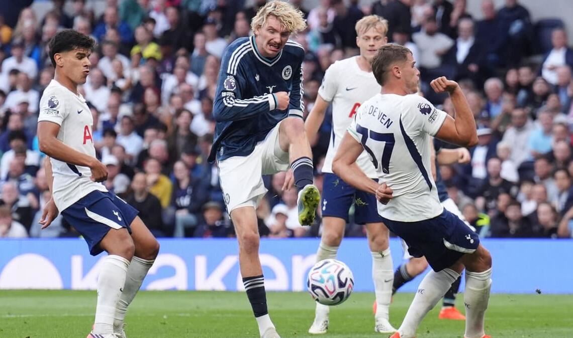 Nick Woltemade bereitete den zweiten Treffer der Spurs vor.