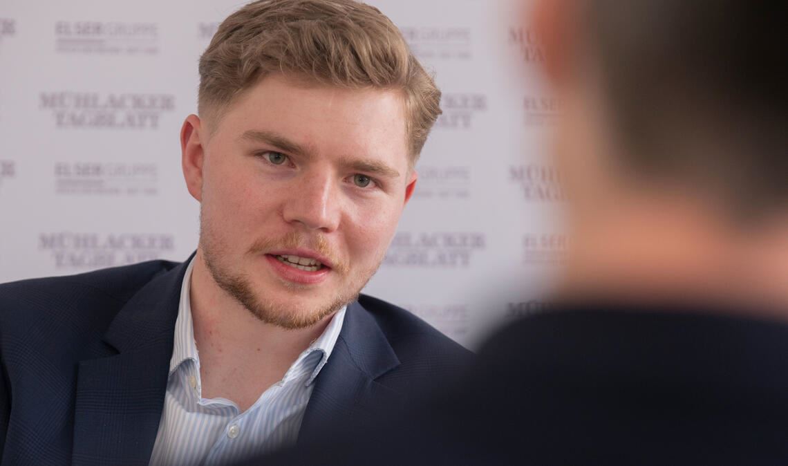 Nico Gunzelmann hat seinen Traum wahr gemacht und im Wahlkreis Enz das Direktmandat geholt. Jetzt bereitet er sich auf seinen neuen Job als Landtagsabgeordneter vor. Foto: Archiv