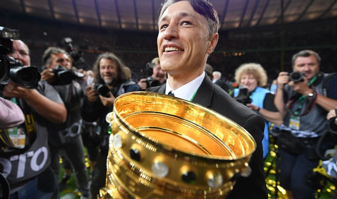 Niko Kovac holte 2018 mit Eintracht Frankfurt den DFB-Pokal. (Archivbild)