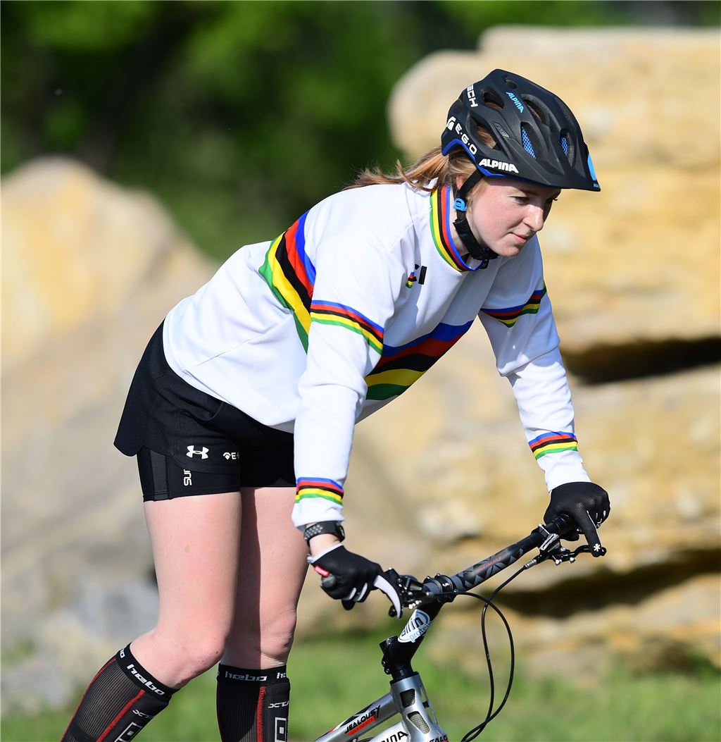 Nina Reichenbach trainiert für die Saison 2019