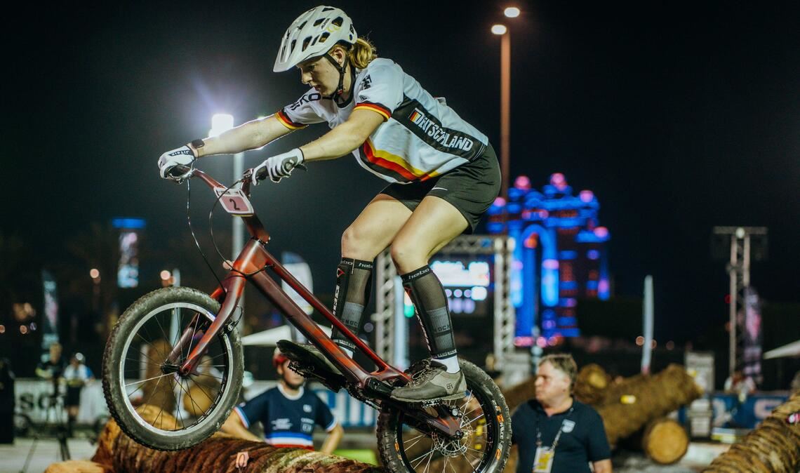 Nina Reichenbach holt im Halbfinale die meisten Punkt.