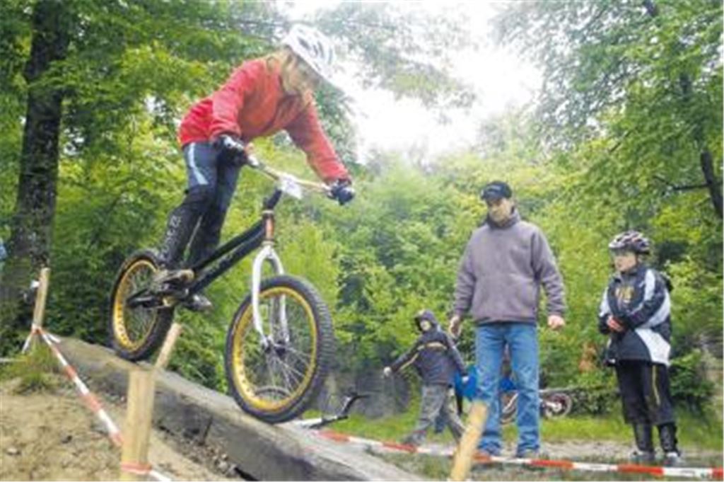 
Nina Reichenbach vom RMSC Ölbronn fährt in der Altersklasser U11 zum Sieg.
Foto: Fotomoment
