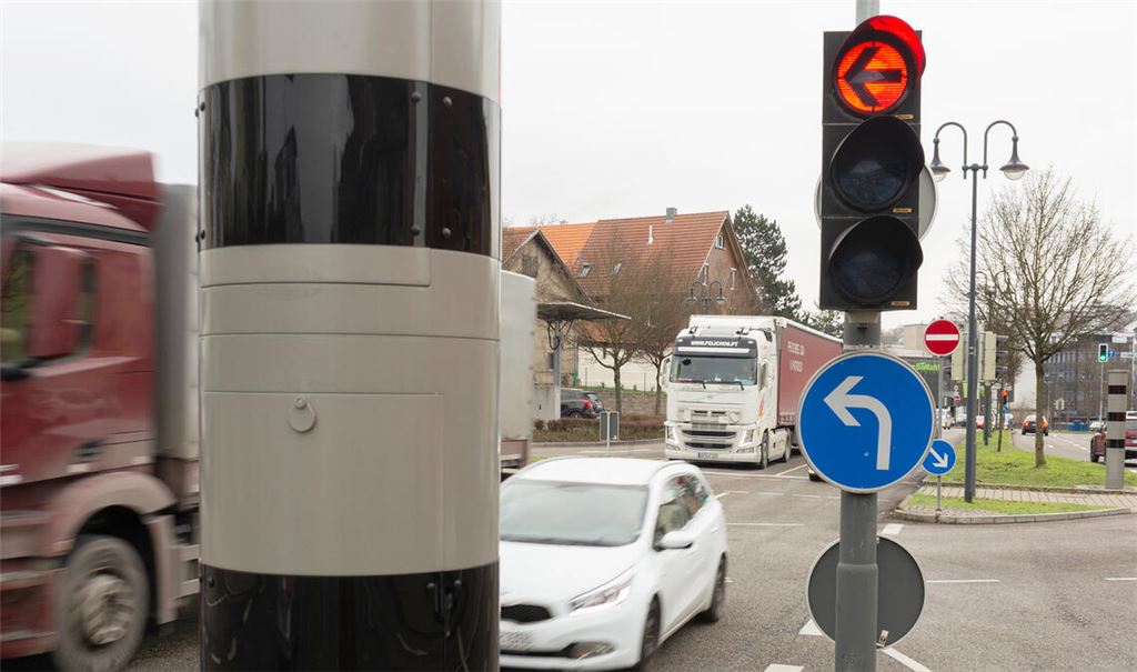 Noch entfaltet der Blitzer nicht seine volle Wirkung. Foto: Fotomoment