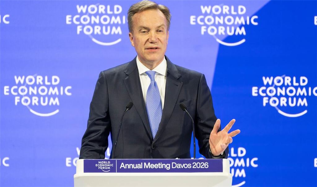 Noch im Januar leitete Børge Brende das Weltwirtschaftsforum in Davos. (Archivbild)