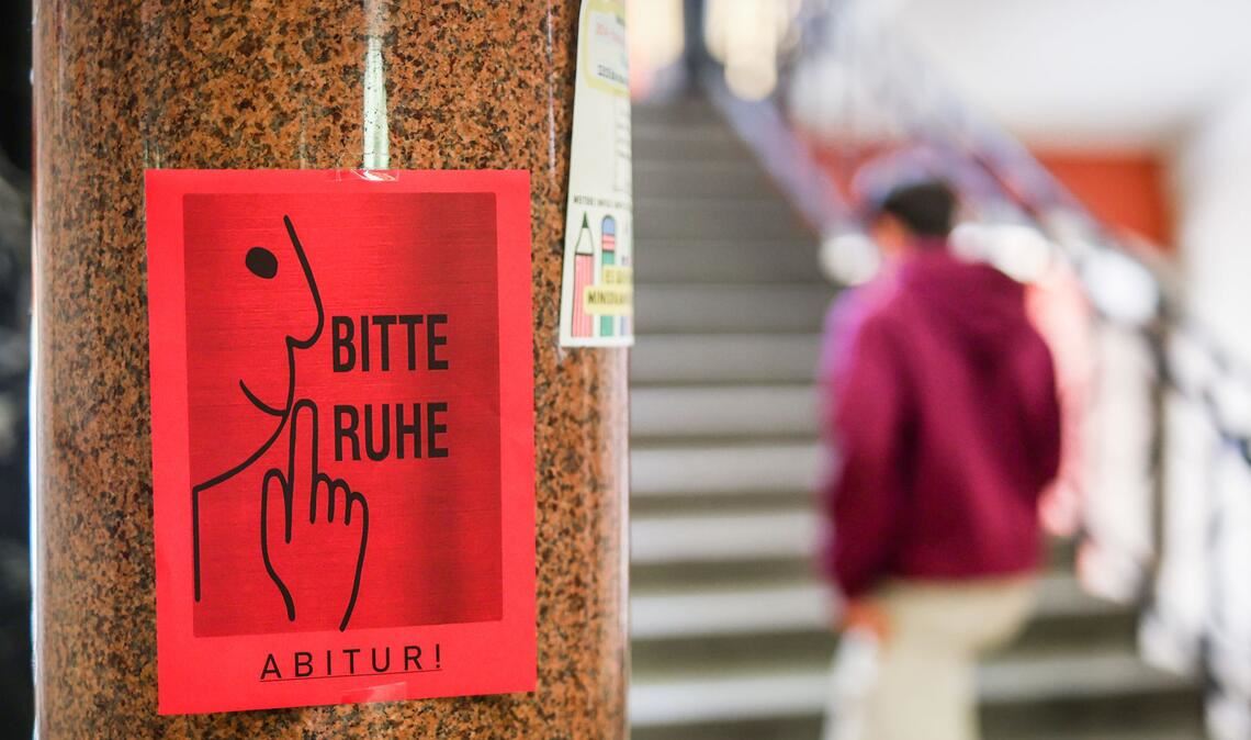 Noch ist Lernen angesagt, im April und Mai stehen die schriftlichen Prüfungen an.