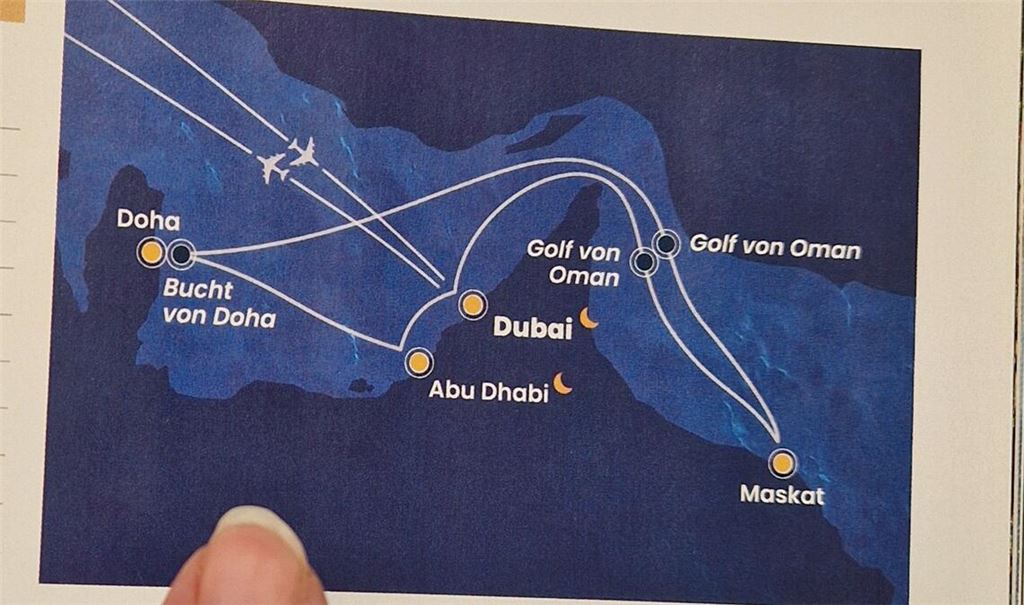 Noch vor wenigen Tagen eine traumhafte Tour mit dem Kreuzfahrtschiff – heute ein Kriegs- und Krisengebiet. Foto: privat