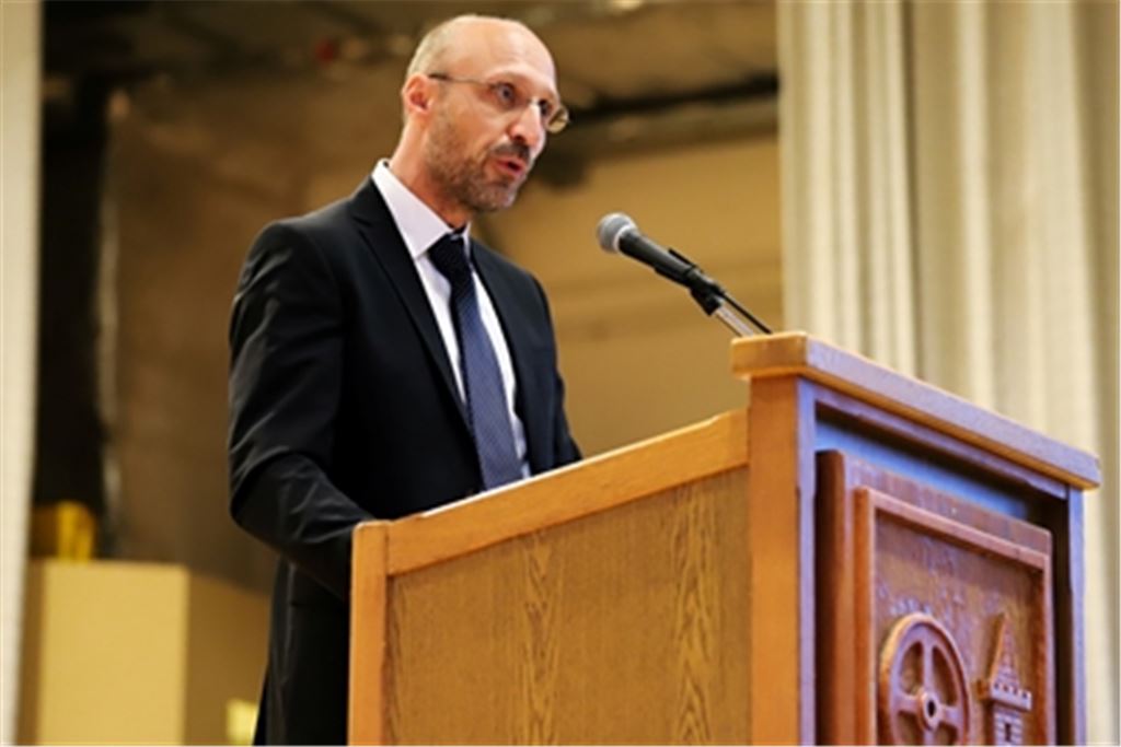 Norman Tank bei der Kandidatenvorstellung Archivfoto: Jertschewske