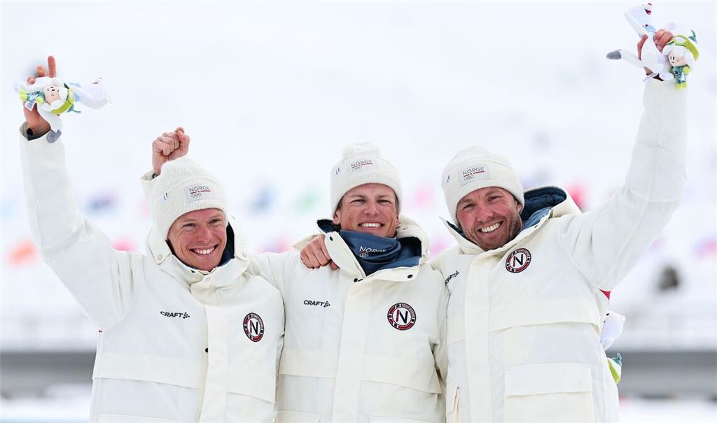 Norwegen dominiert in der Königsdisziplin der Langläufer.