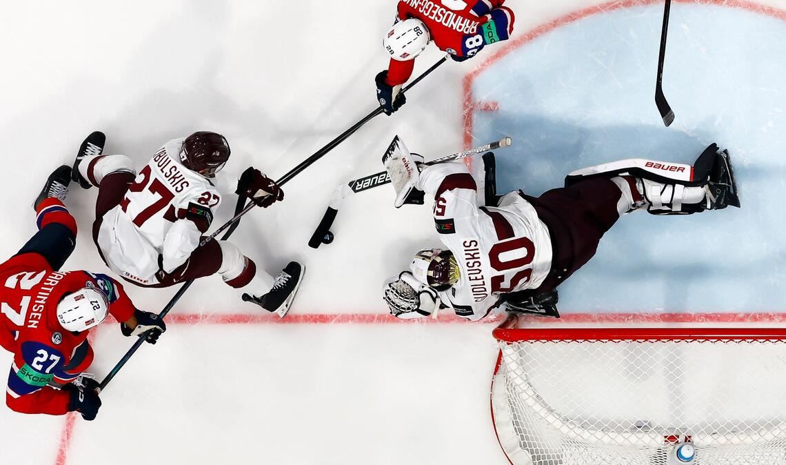 Norwegen steht erstmals im Halbfinale einer Eishockey-WM.