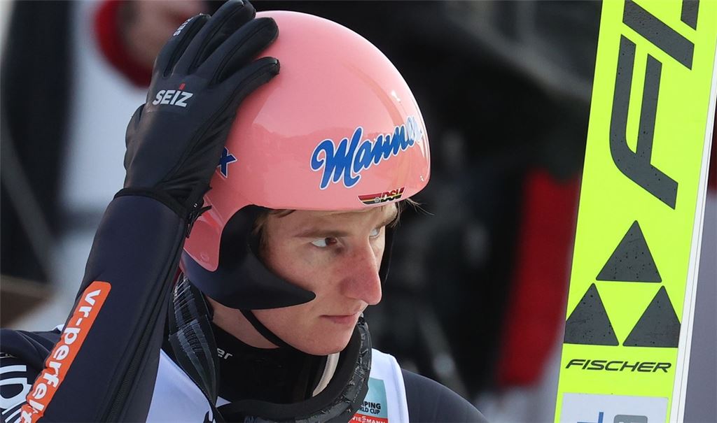 Nur Platz 34 in Wisla: Enttäuschung für Karl Geiger.