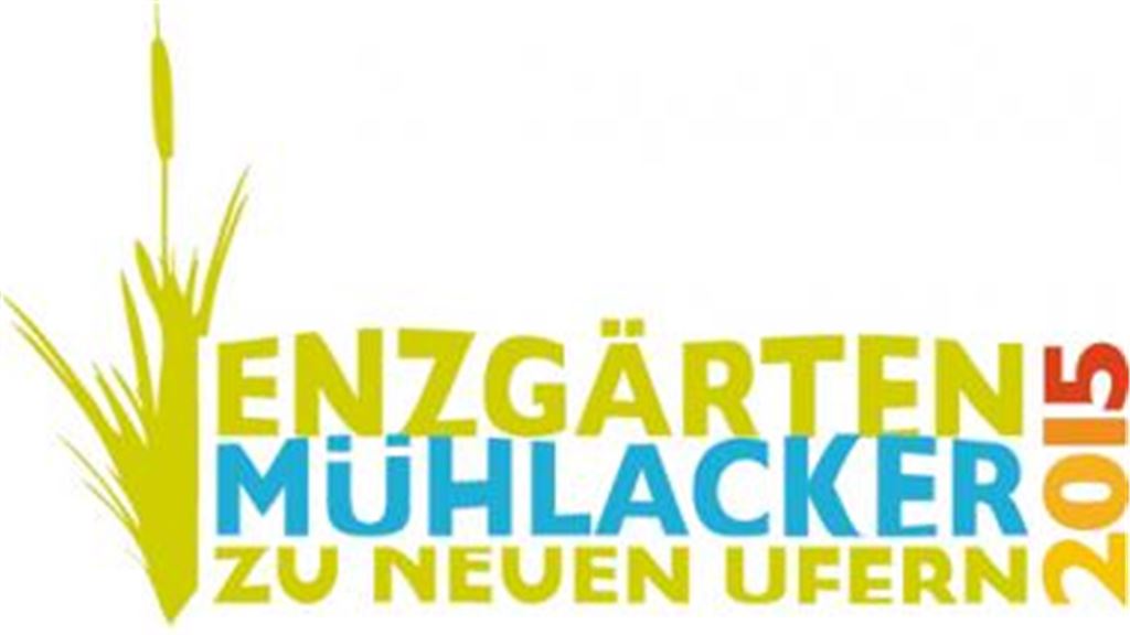 Nur der Rohrkolben am linken Rand stört. Ansonsten gilt dieser Entwurf für ein Gartenschau-Logo als gelungen. 