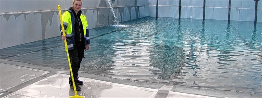 Das Freibad erwacht aus dem Winterschlaf