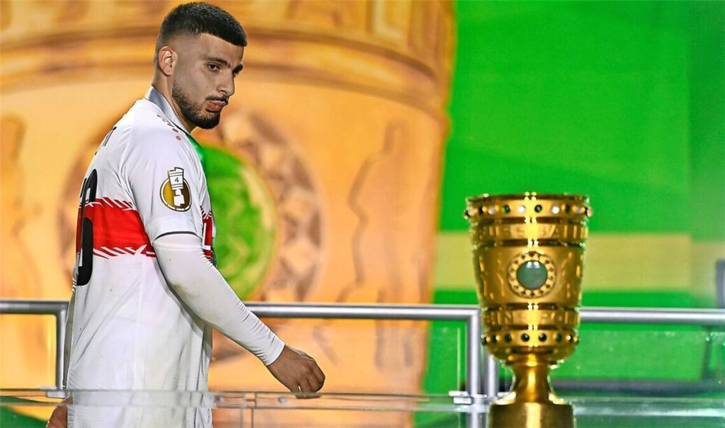 Nur gucken, nicht anfassen: Deniz Undav und der VfB Stuttgart verpassen die Titelverteidigung beim Pokalfinale in Berlin.