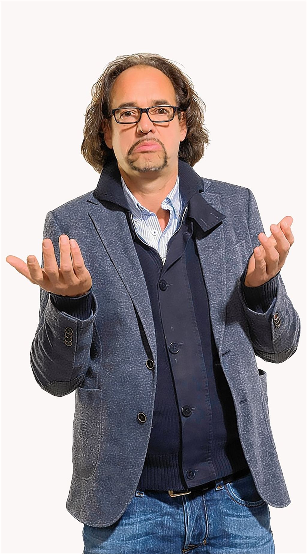 Nur scheinbar unwissend: Kabarettist Christoph Sonntag kommt in den Mühlehof.