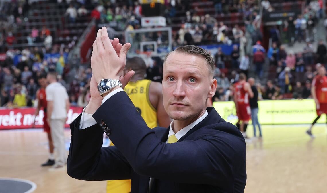 Ob Trainer Mikko Riipinen  in Ludwigsburg bleibt, ist ungewiss.