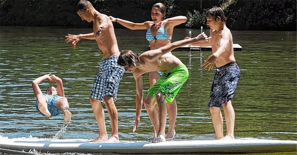 Ob es auch im Jahr 2015 einen Badespaß im Maulbronner Naturfreibad geben kann, steht derzeit noch in den Sternen.