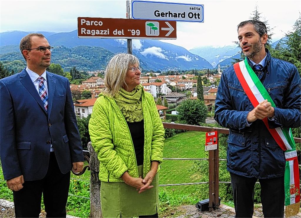 Bassano benennt Weg nach Gerhard Ott