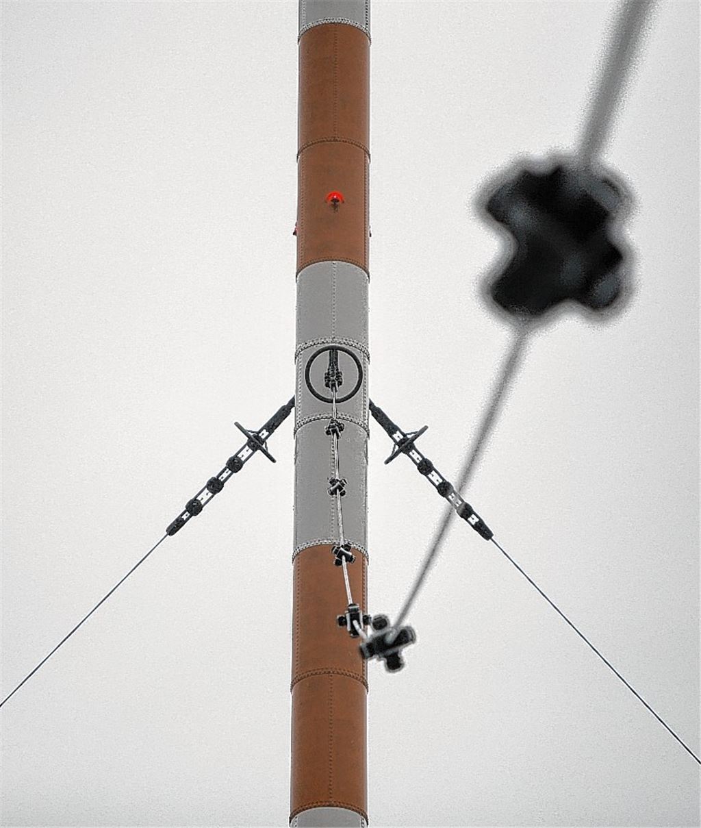 Objekt einer langen Debatte: Wird der Sendermast doch noch gerettet oder wird er in der kommenden Woche abgerissen. Dann wäre ein Stück Mühlacker Geschichte passé. Foto: Huber