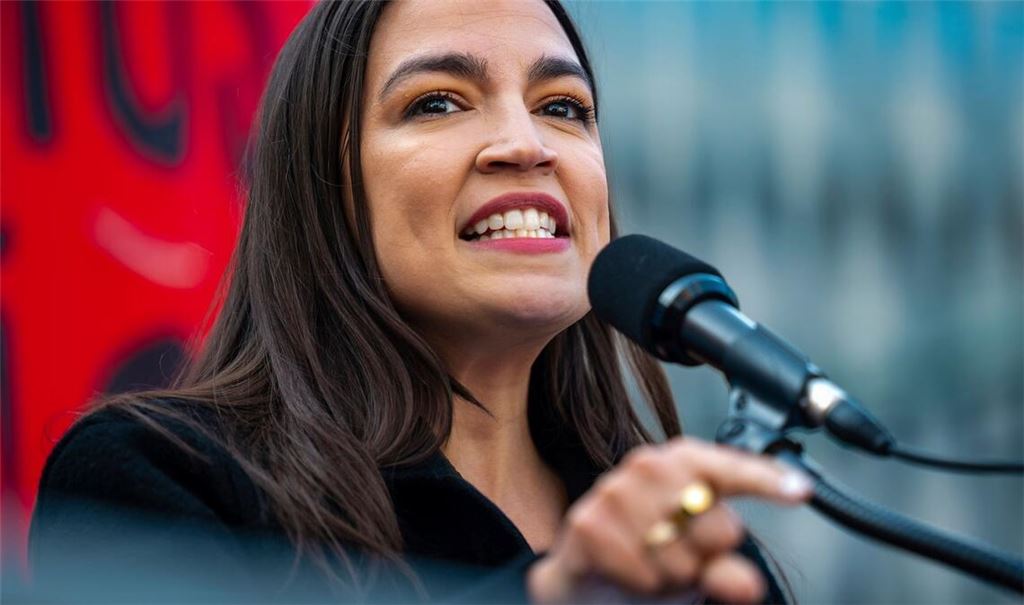 Ocasio-Cortez ist eine Wortführerin des linken Flügels der Demokraten.