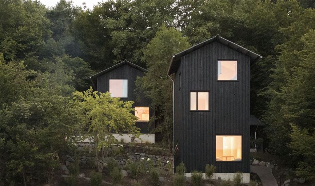 Ökologisch korrekter Urlaub: Kleine Bleibe in Montabaur-Reckenthal von Fröhlich Gassner Architekten ist ebenfalls nominiert für die „Nike“.