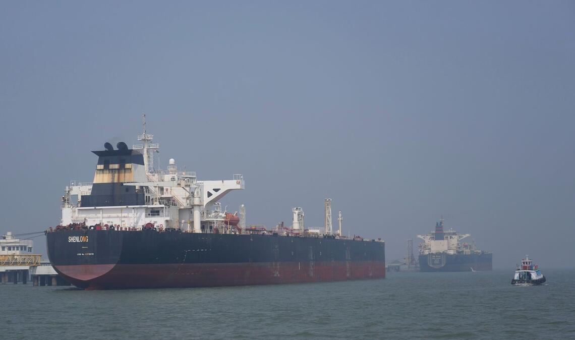 Öltanker fahren kaum noch durch die Straße von Hormus.