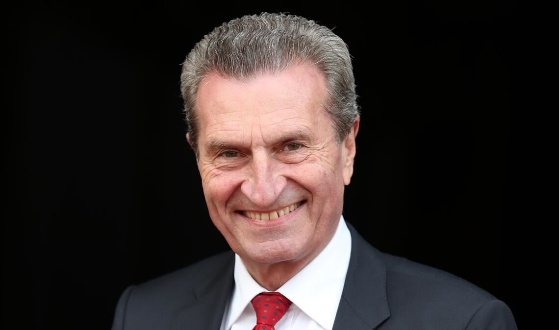 Günther H. Oettinger zu Gast beim Empfang der CDU Mühlacker Oettinger.